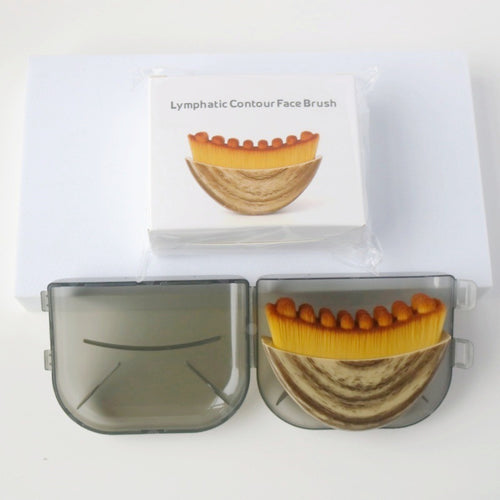 Lymphatic Contour Face Brush for Facial Massage and Sculpting